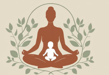 Nurture & Reclaim logo – silhouette of mother and baby within gentle leaves